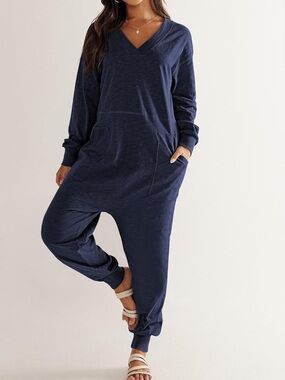 Navy Jumpsuit